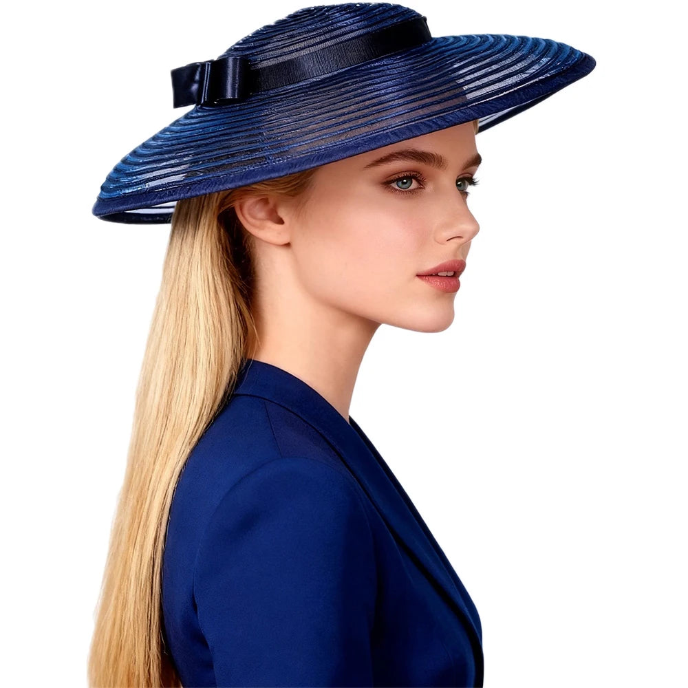 Derby hat ribbon detail
