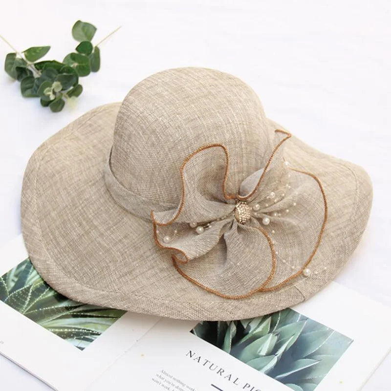Beret Hat Women: Flower Woolen Beret Caps For Women