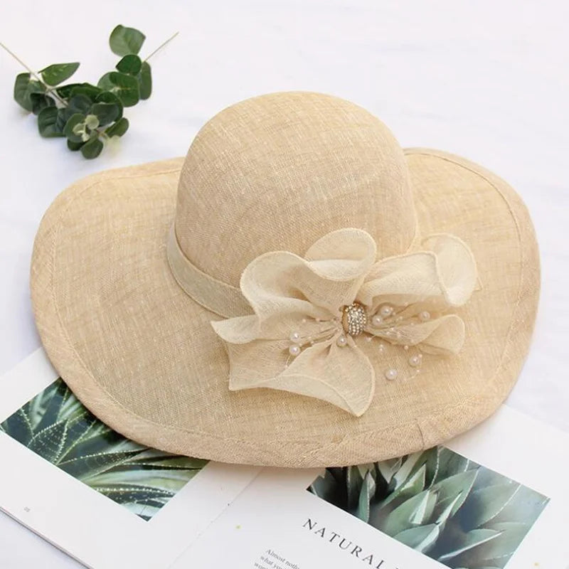 Beret Hat Women: Flower Woolen Beret Caps For Women