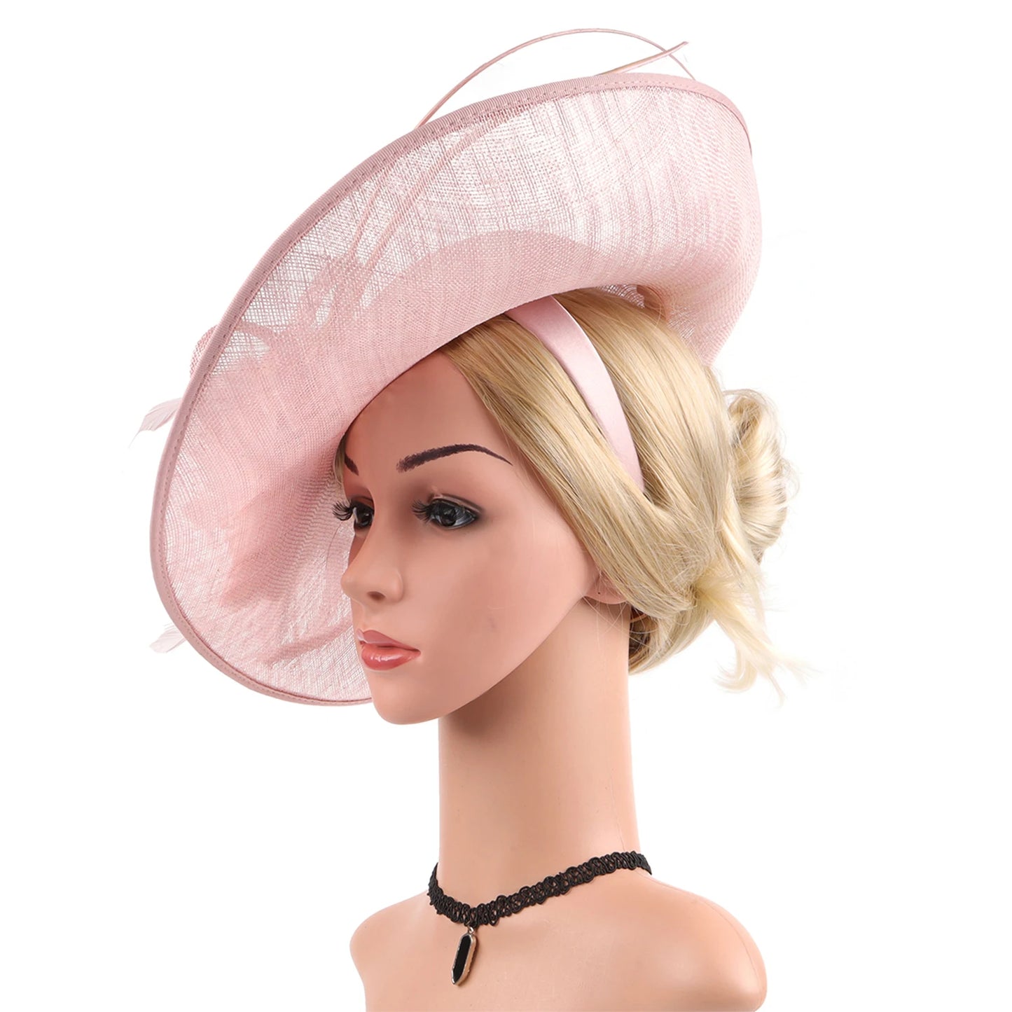 Pink Hat: Girls Fashion Lace Hats