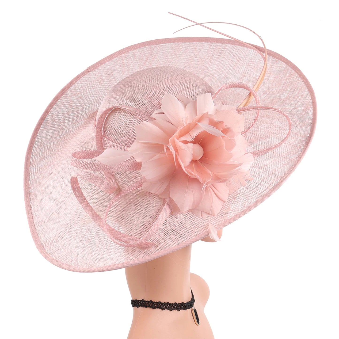 Pink Hat: Girls Fashion Lace Hats