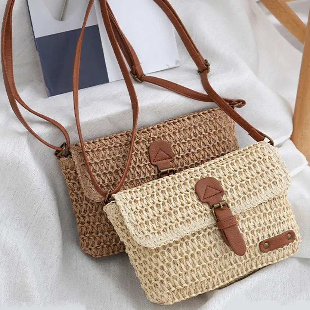 Woven Crossbody Bag