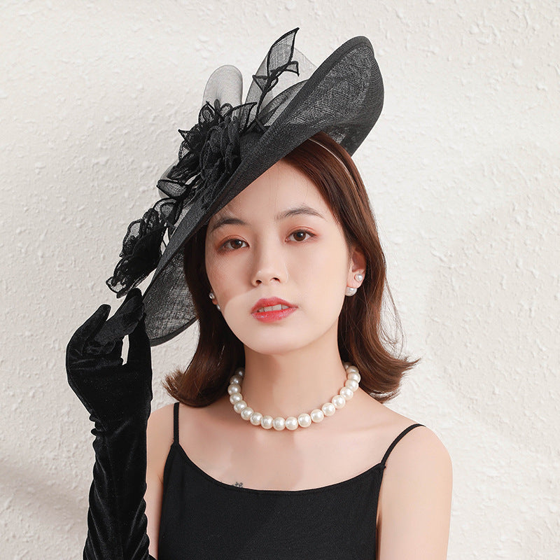 Headbands Wedding Hair Clip Tea Party Hat for Women