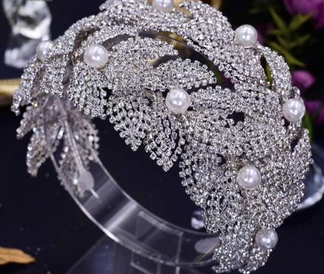 Crystal Bridal Headpiece: Wedding Headband
