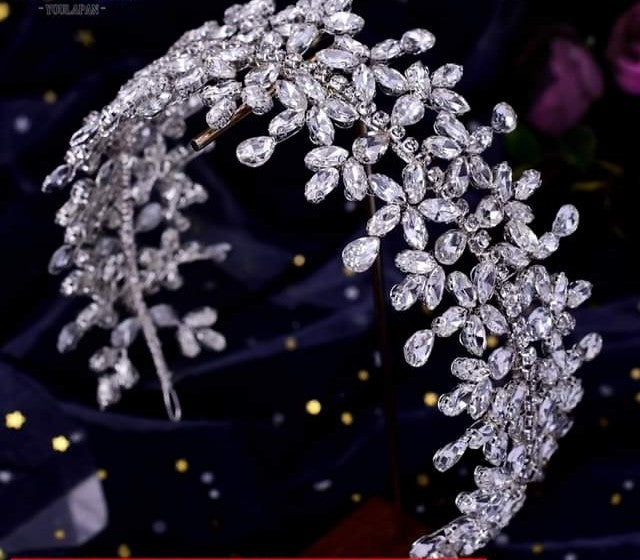 Crystal Bridal Headpiece: Wedding Headband
