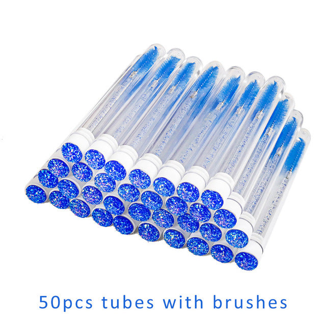 Eyebrow Brush: Eyelash Extension with Replaceable Dust-proof