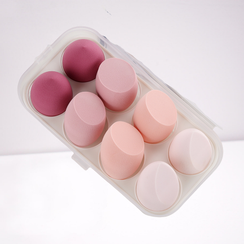 Make Up Sponge: Water Drop Puff Foundation Colorful Sponge Egg