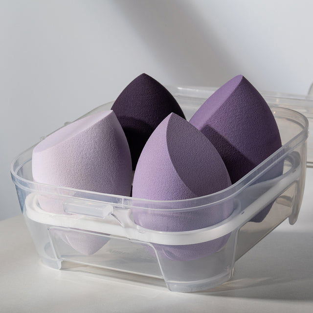 Make Up Sponge: Water Drop Puff Foundation Colorful Sponge Egg