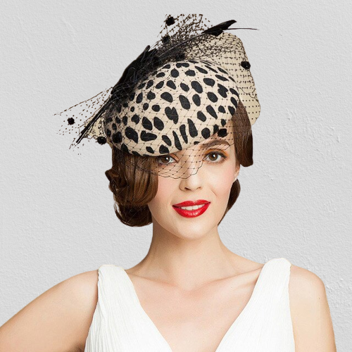 Pillbox Hat Black