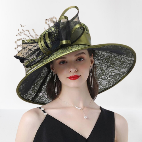 Pink Derby Hat