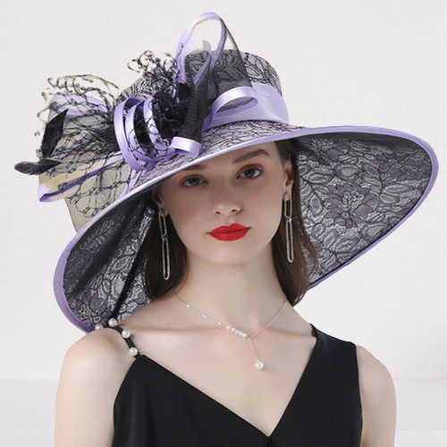 Pink Derby Hat