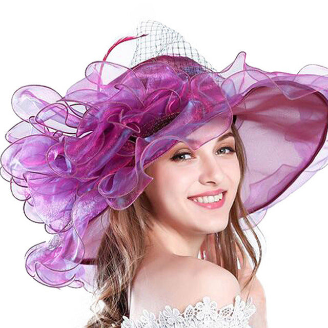 Elegant sales derby hats