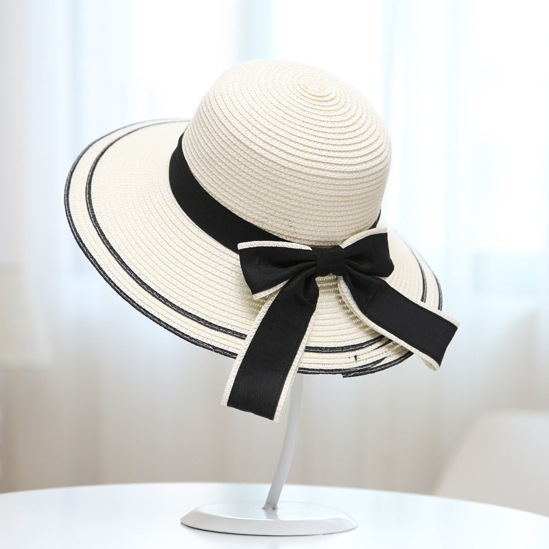 Foldable Sun Hat: Big Bow Hats