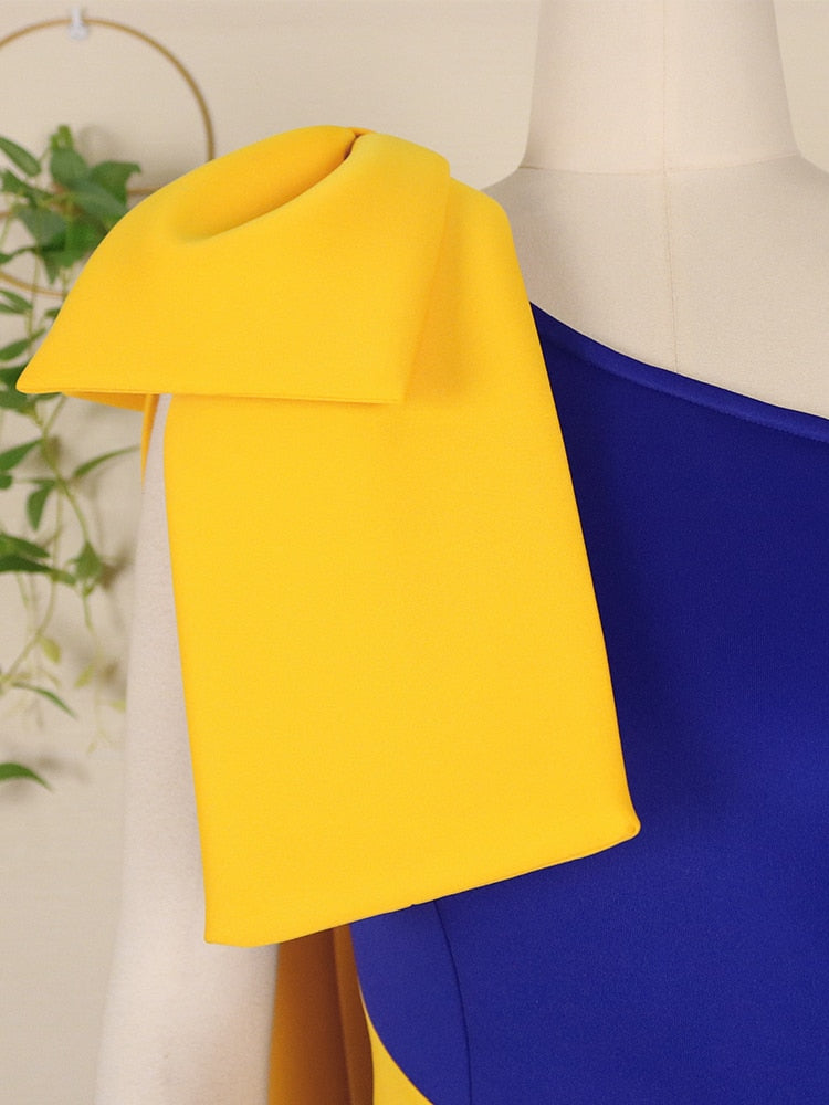 One shoulder bodycon dress