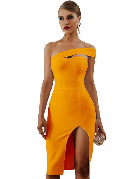 Strapless dress