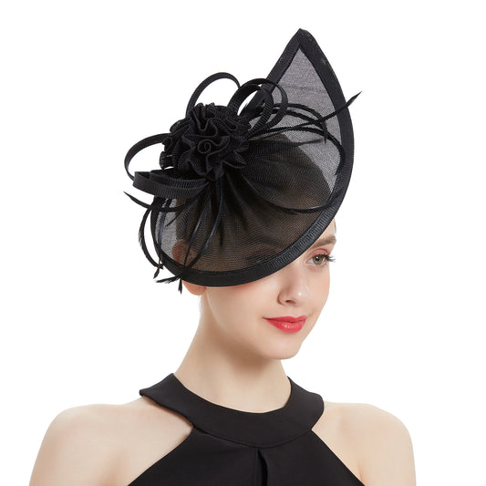 Blue Fascinator Hat