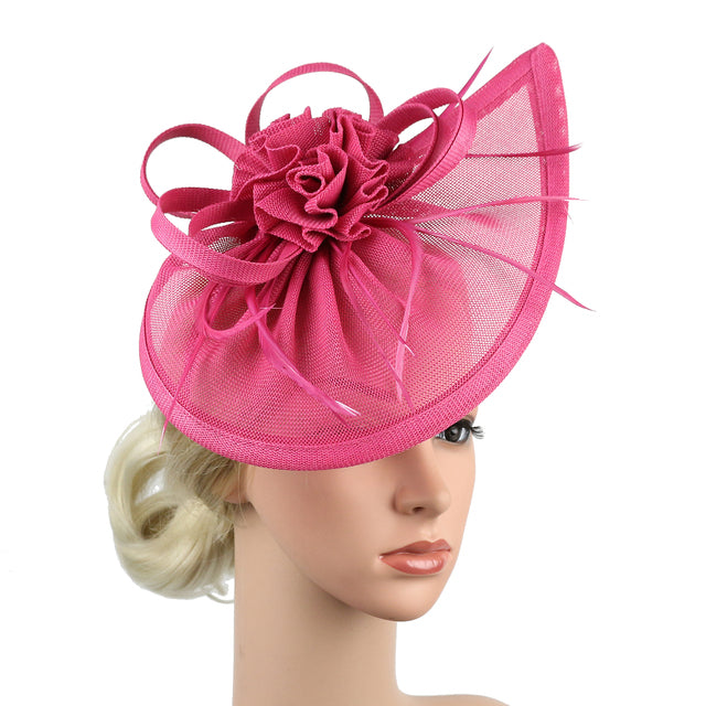 Blue Fascinator Hat
