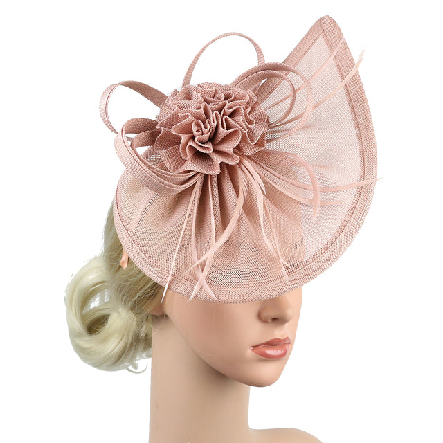 Blue Fascinator Hat