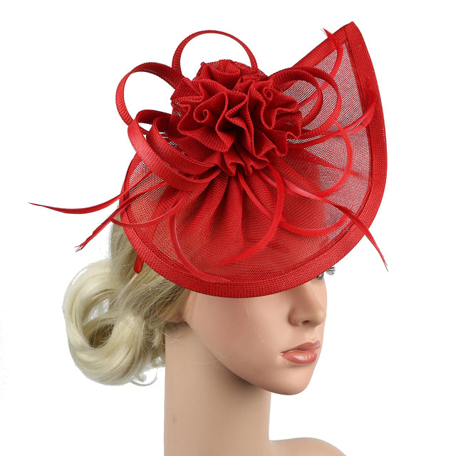 Blue Fascinator Hat