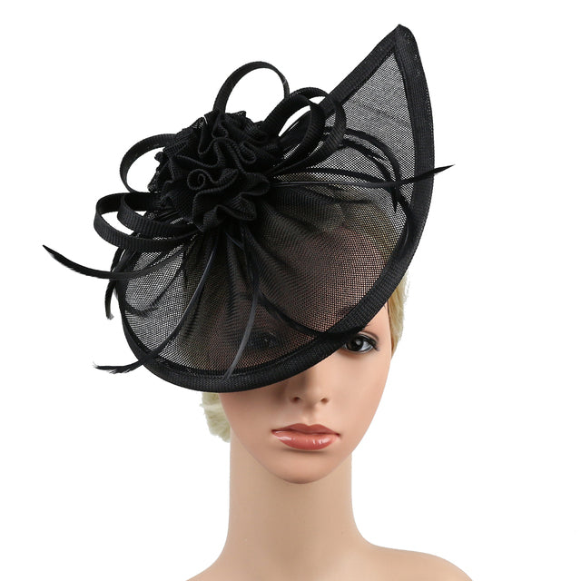 Blue Fascinator Hat