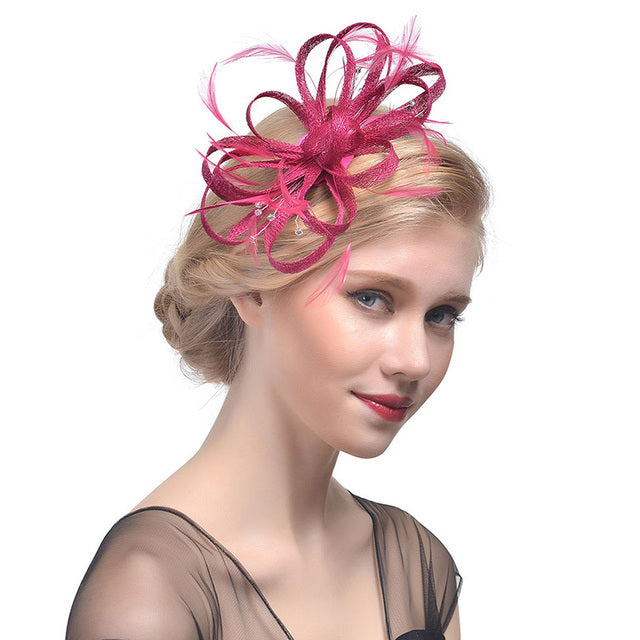 Pink Fascinator Hat