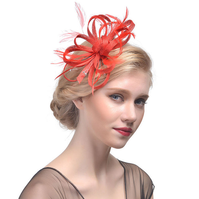 Pink Fascinator Hat