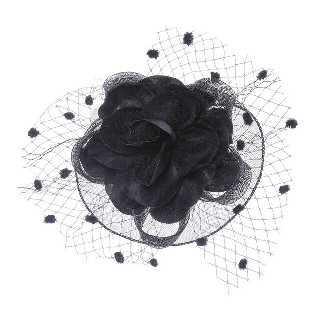 Red Fascinator Hat