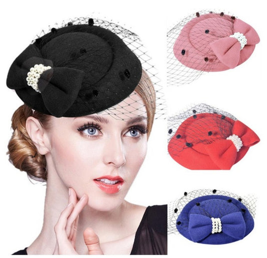 Mourning Hat With Veil
