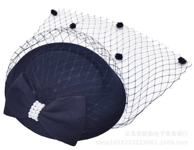 Mourning Hat With Veil
