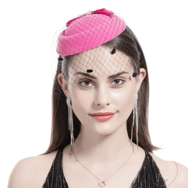 Mourning Hat With Veil