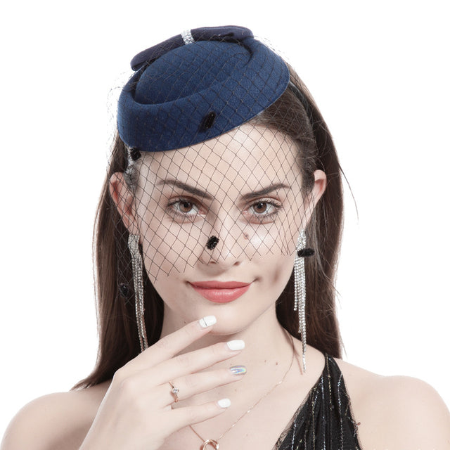 Mourning Hat With Veil