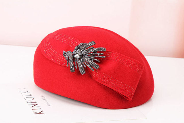 Red Beret Hat