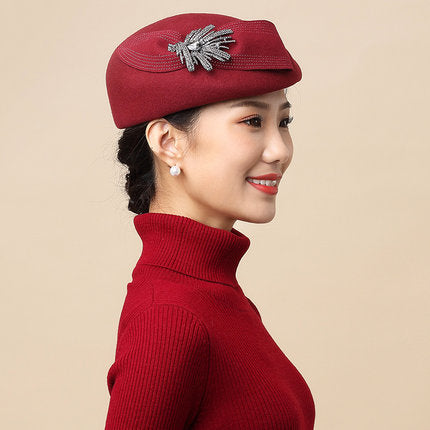 Red Beret Hat