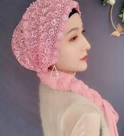 Black headscarf