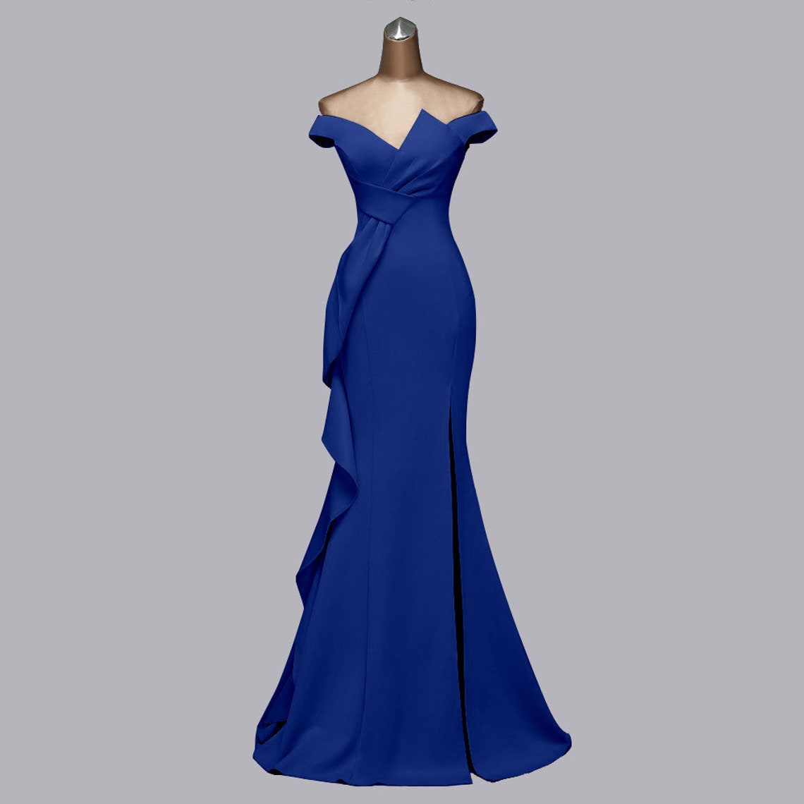 Mermaid evening dress