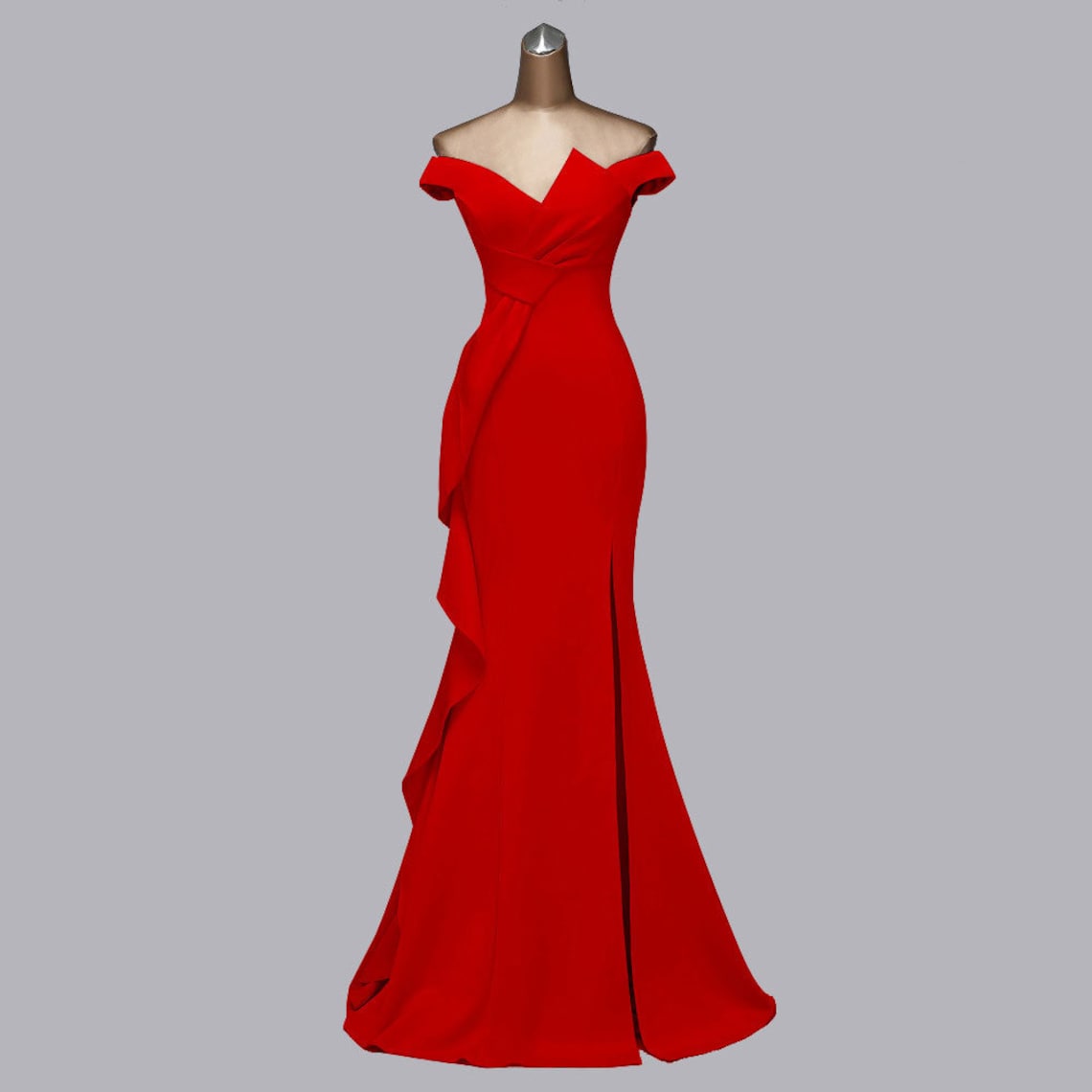 Mermaid evening dress