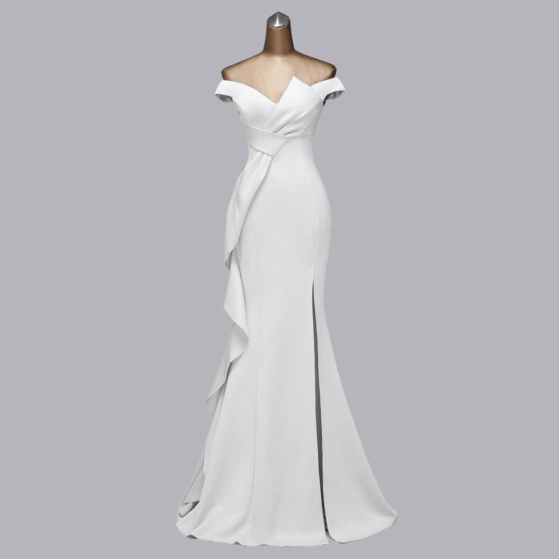 Mermaid evening dress
