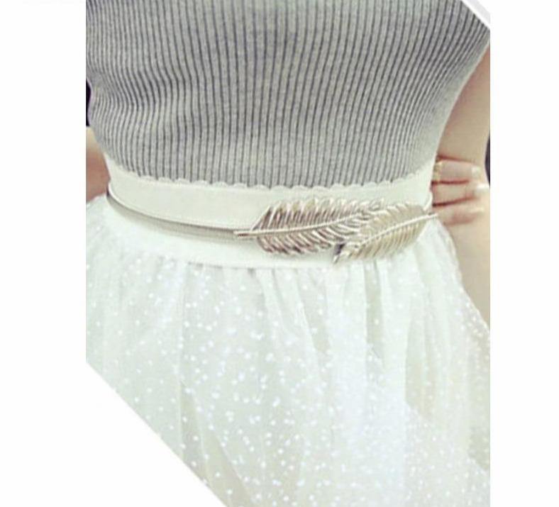 Gold metal belt