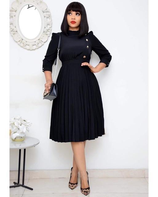High waist dress