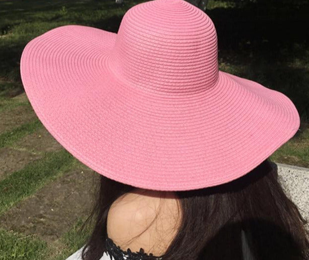 Handmade Letter Weave Sun Hat
