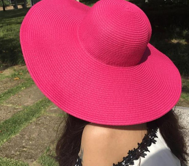 Handmade Letter Weave Sun Hat