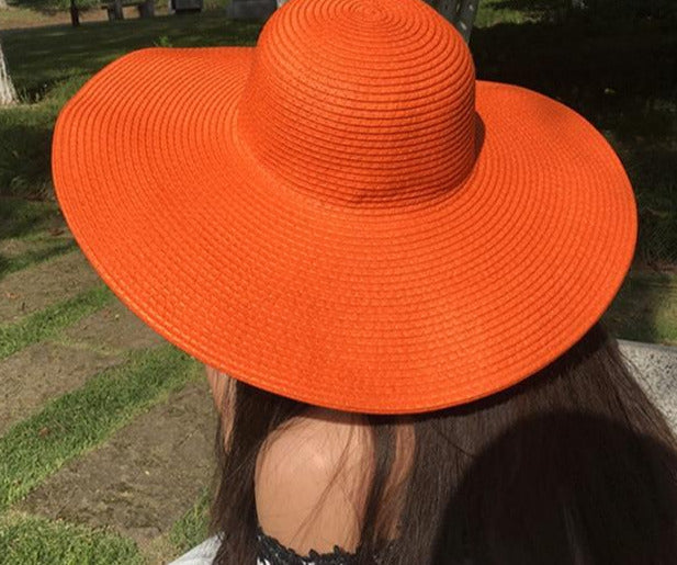 Handmade Letter Weave Sun Hat