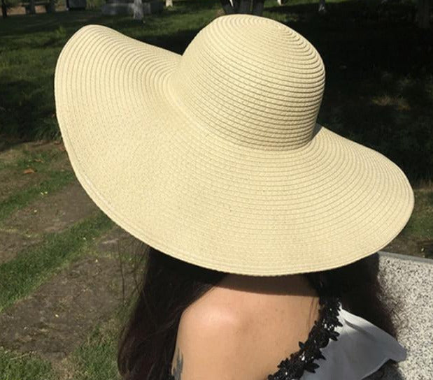 Handmade Letter Weave Sun Hat