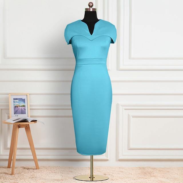 Pink bodycon dress