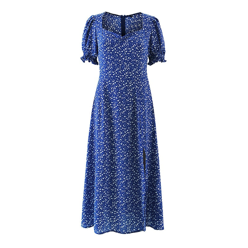 Blue summer dress