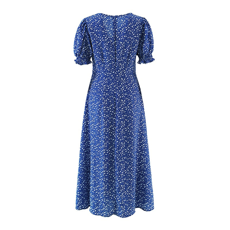 Blue summer dress