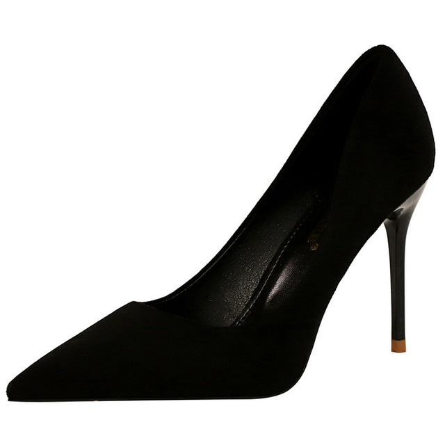 Red Shoes for Women:Pointed-Toe Pumps