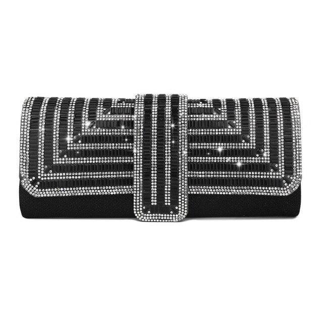 Black clutch purse