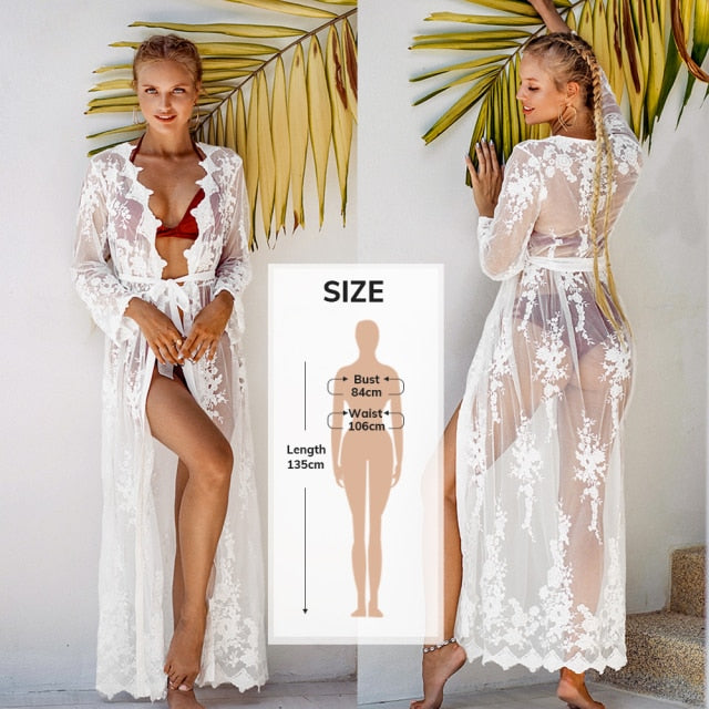 Women Sexy Hollow Tunic Summer Dress