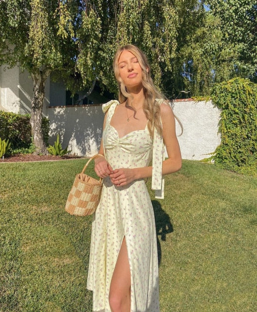 Floral print dress with sleeves: Printed Dress